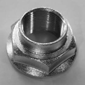 Photo: Stepped flange nut