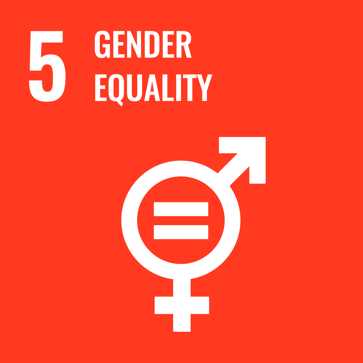 5. Achieve gender equality!